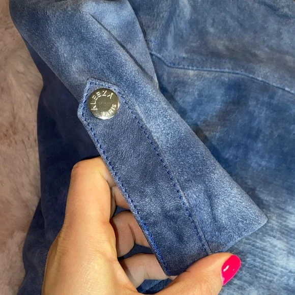 Aleeza Paris 100% Lamb Suede Leather - Picture 11 of 17